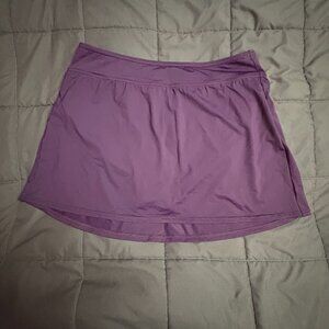 Lands' End Dark Purple Swim Skirt Bikini Bottom (darker than 1st pics)